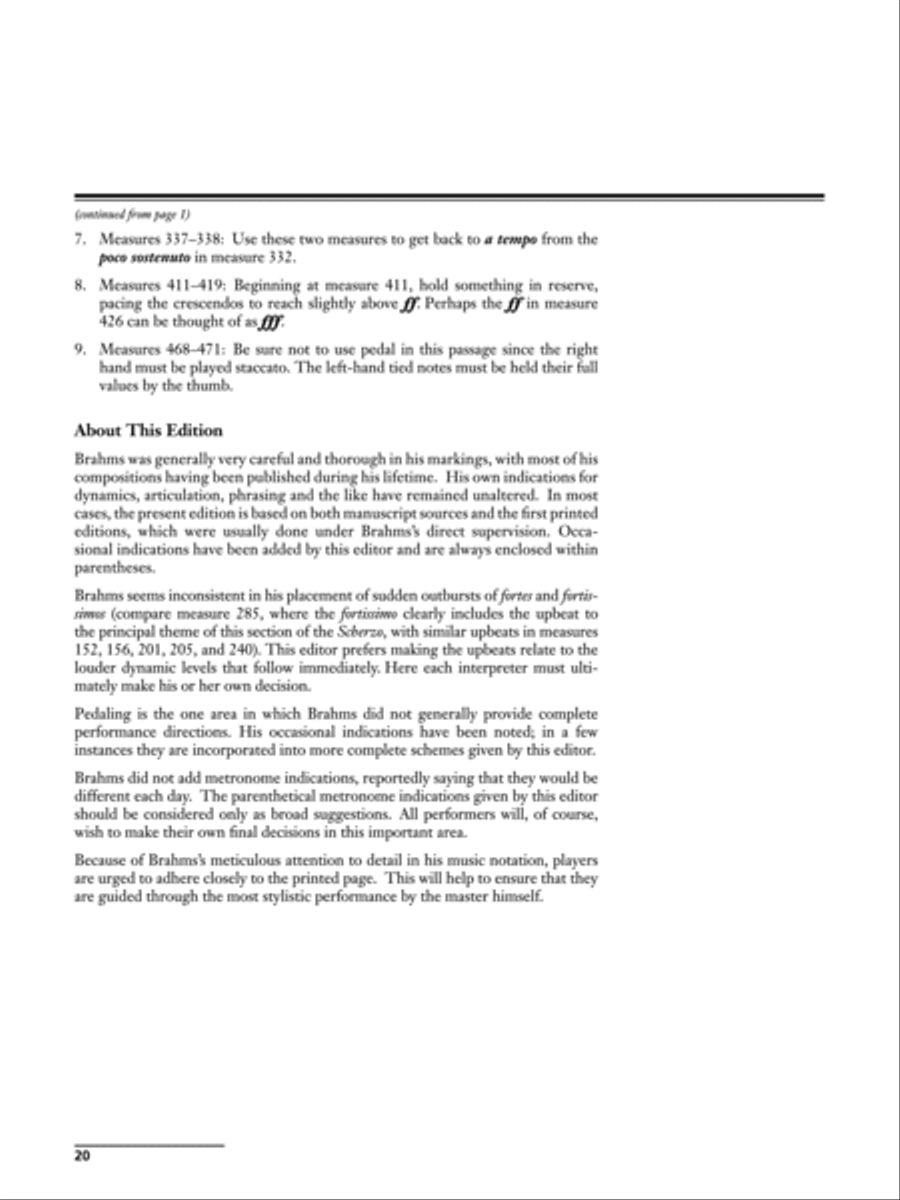Scherzo, Op. 4 Piano Solo scores gallery preview page 5