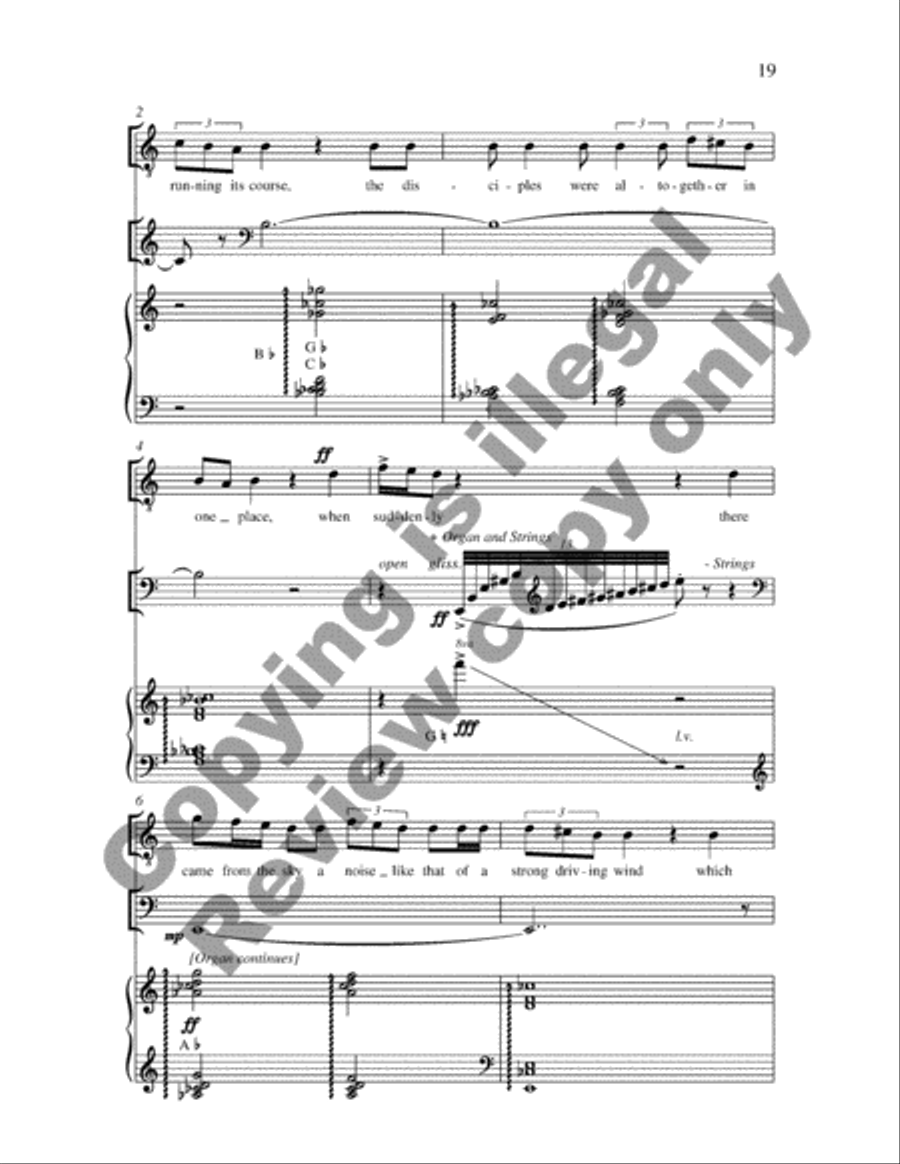 Pentecost Cantata 4-Part scores gallery preview page 27