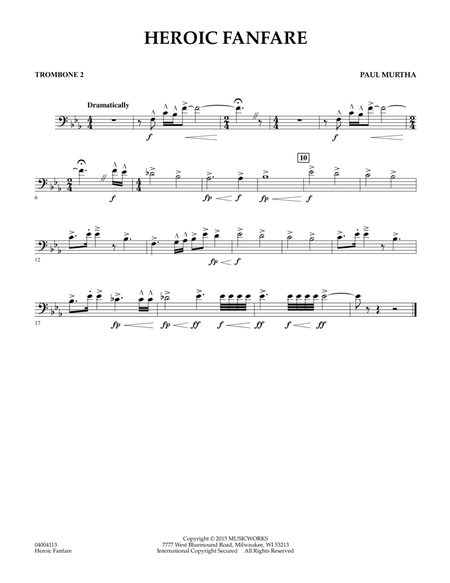 Heroic Fanfare - Trombone 2