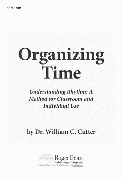 Organizing Time