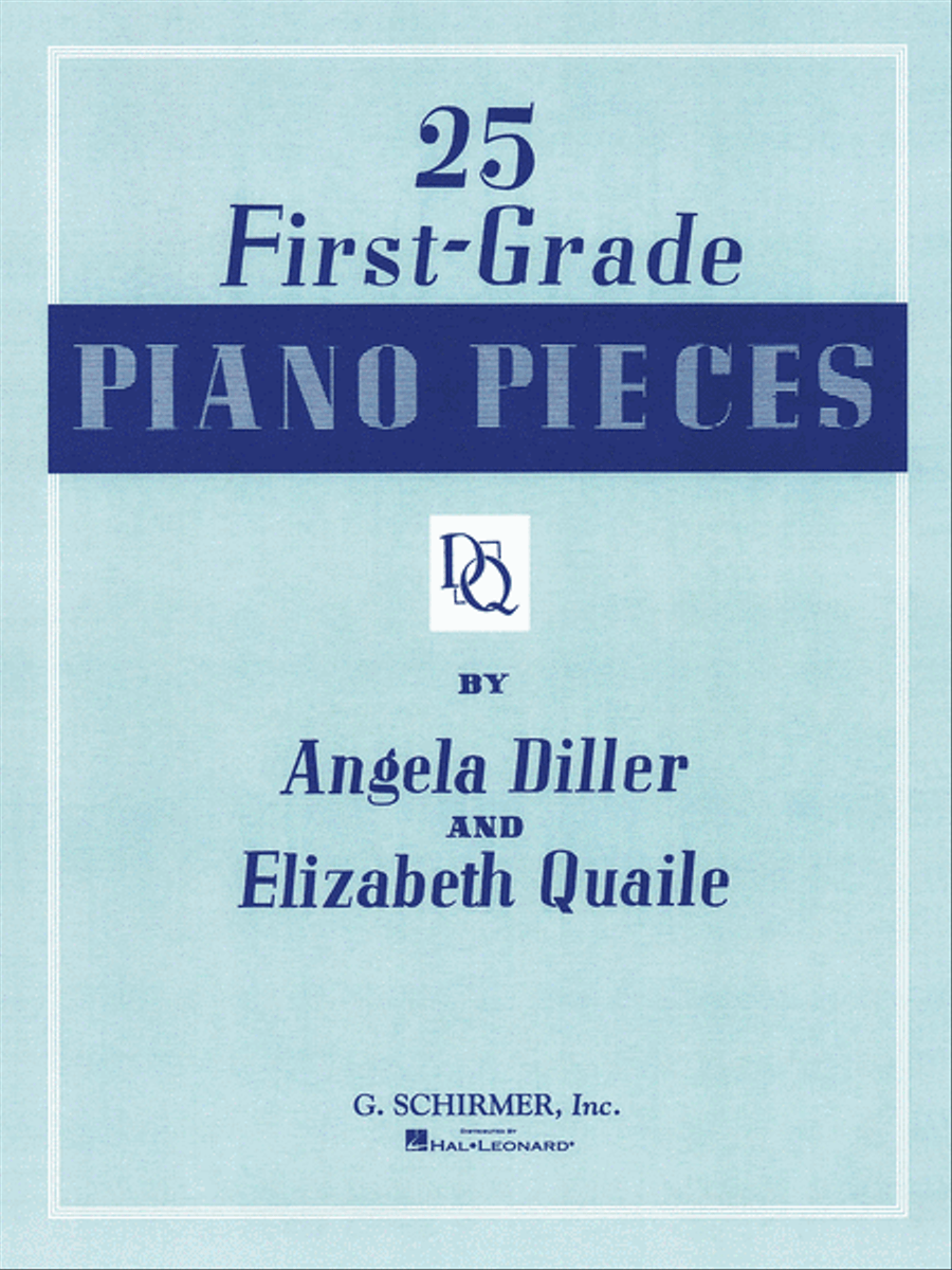 25 First Grade Piano Pieces Easy Piano scores gallery preview page 1