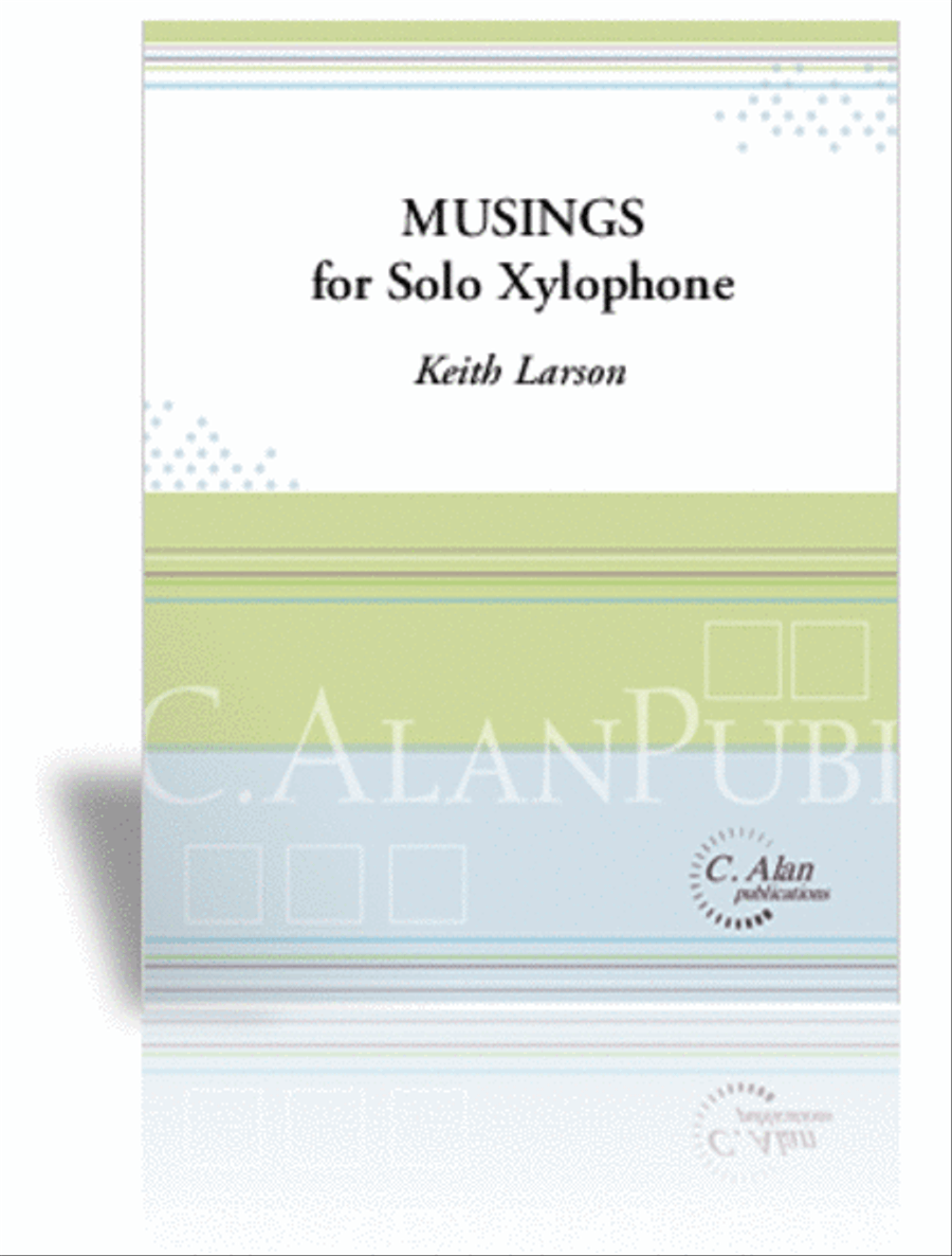 Musings for Xylophone Percussion scores gallery preview page 1