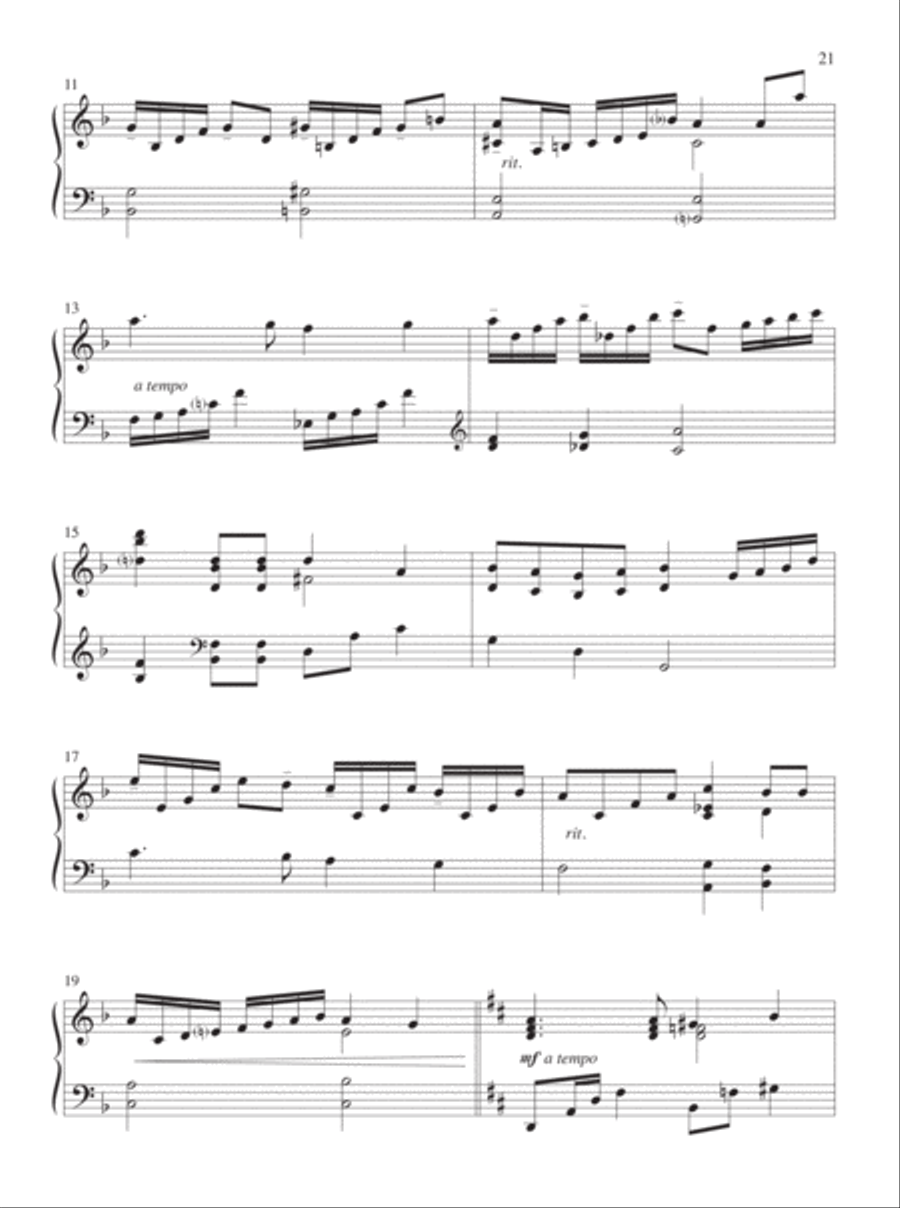 Portraits of Praise Piano Solo scores gallery preview page 13