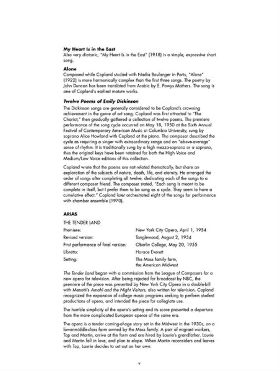 Art Songs and Arias High Voice scores gallery preview page 5