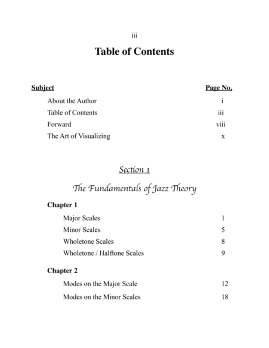The Fundamentals of Jazz Theory for Guitar Electric Guitar scores gallery preview page 4
