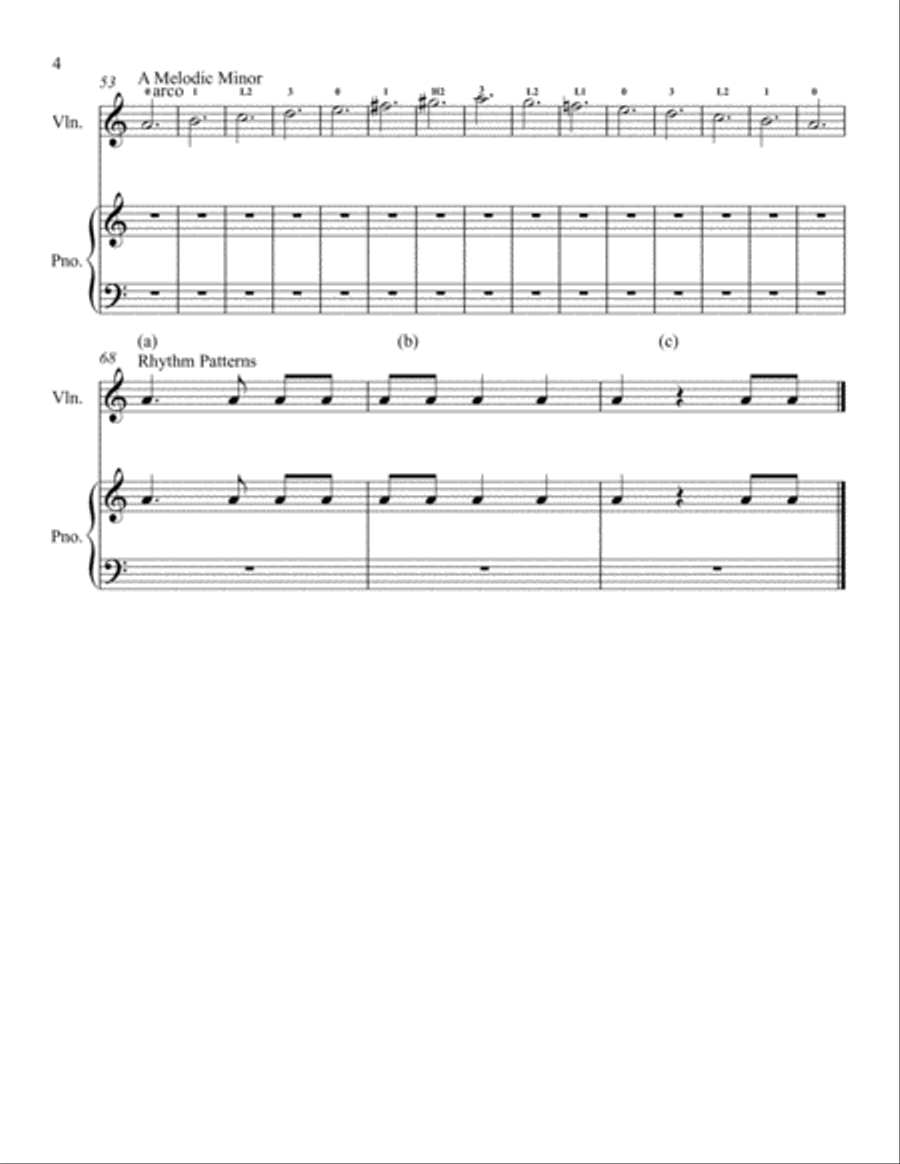 A Great Big Boo in 3 for Violin (from 