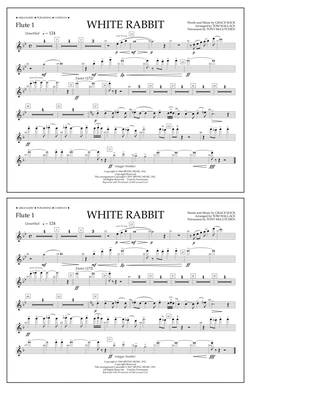 Book cover for White Rabbit - Flute 1