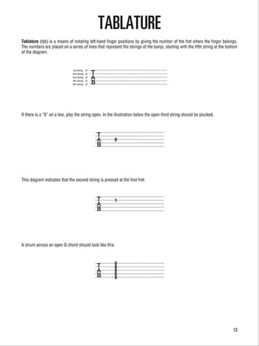 Hal Leonard Banjo Method – Book 1 – 2nd Edition Banjo scores gallery preview page 4