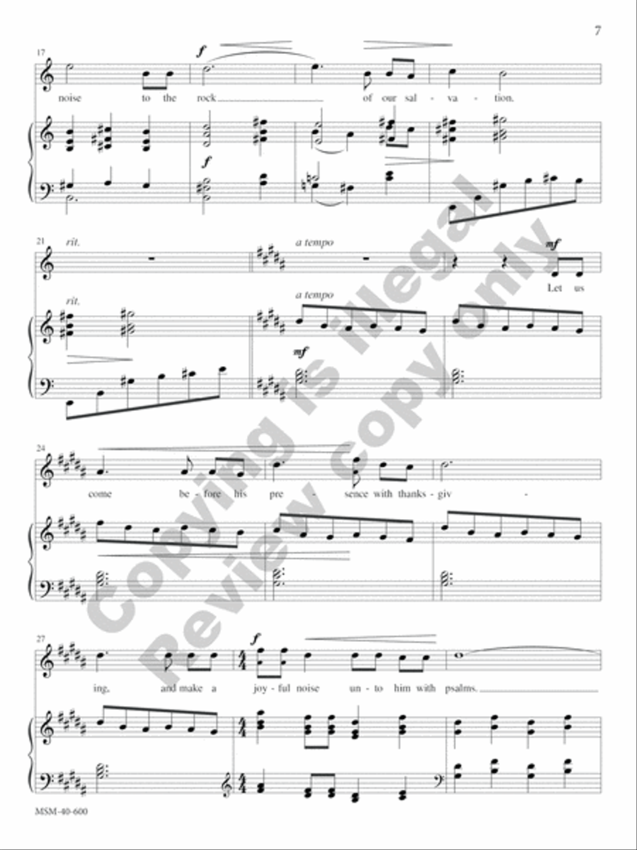 Seasons and Celebrations: General (Summer) High Voice scores gallery preview page 26