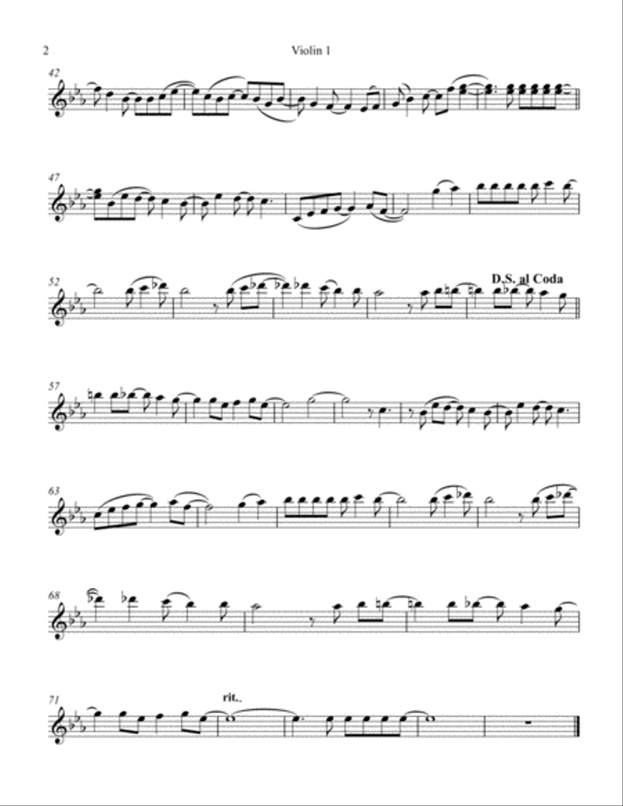 How Deep Is Your Love from the Motion Picture SATURDAY NIGHT FEVER String Quartet scores gallery preview page 5