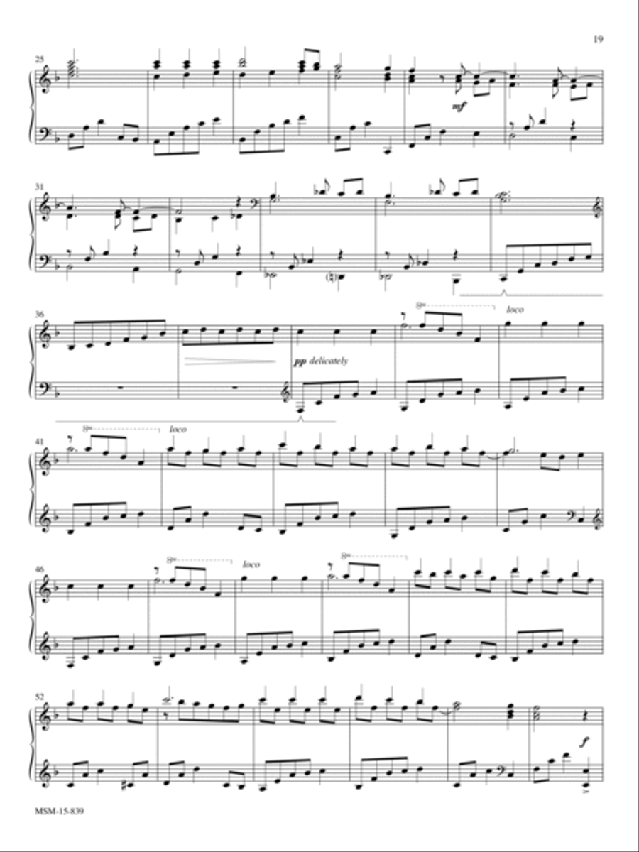Come, Holy Ghost Piano Solo scores gallery preview page 2
