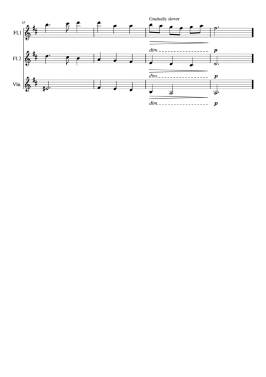 Wounded for Me Small Ensemble scores gallery preview page 4