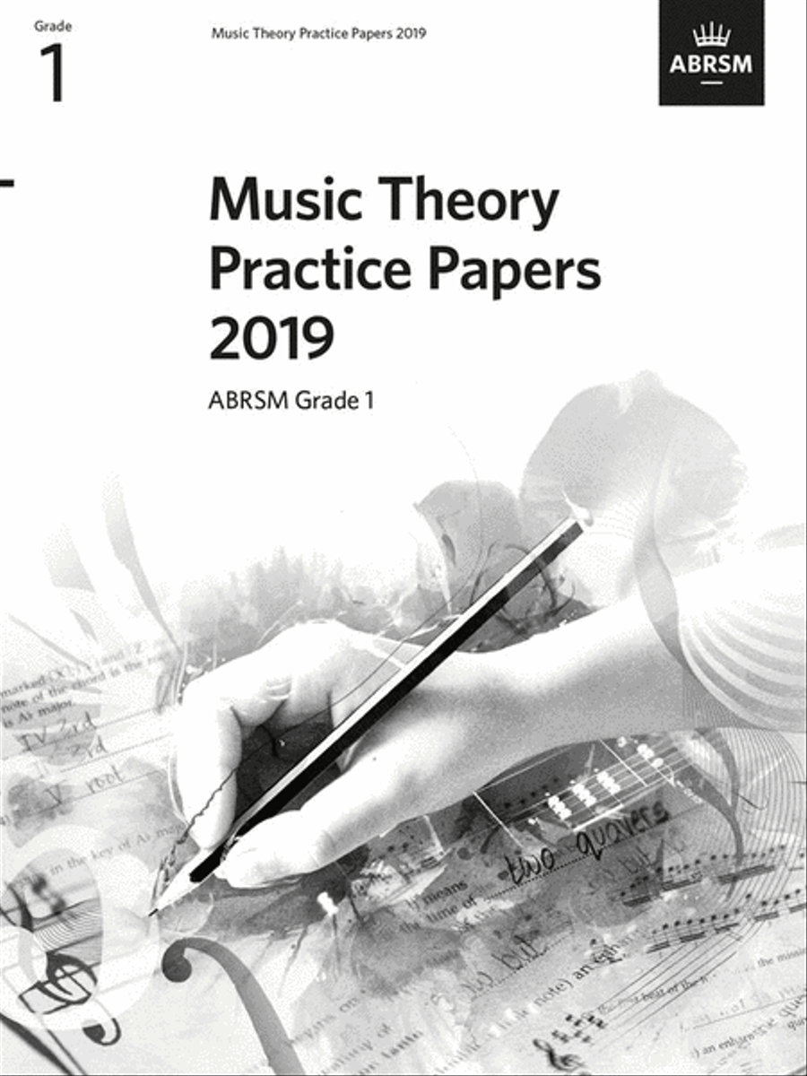 Music Theory Practice Papers 2019, ABRSM Grade 1 School and Community scores gallery preview page 1