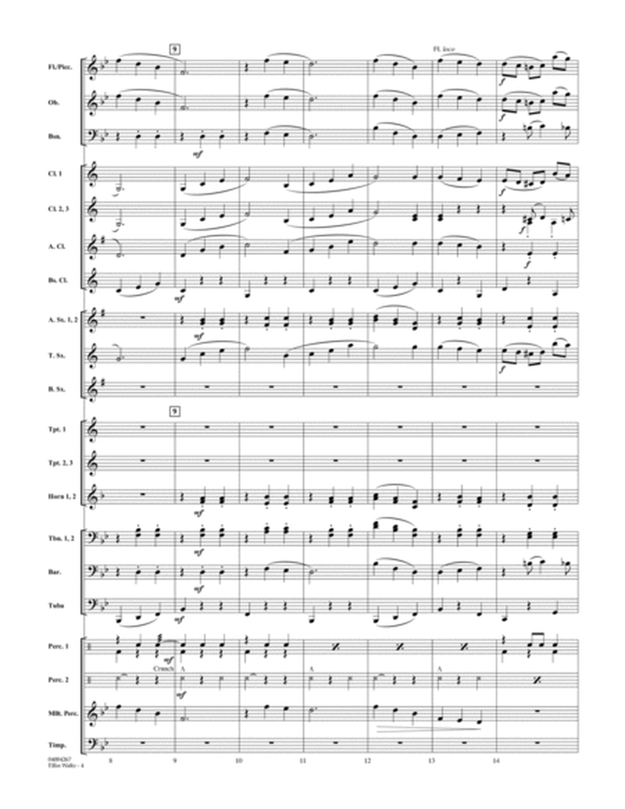 Elfin Waltz - Conductor Score (Full Score)