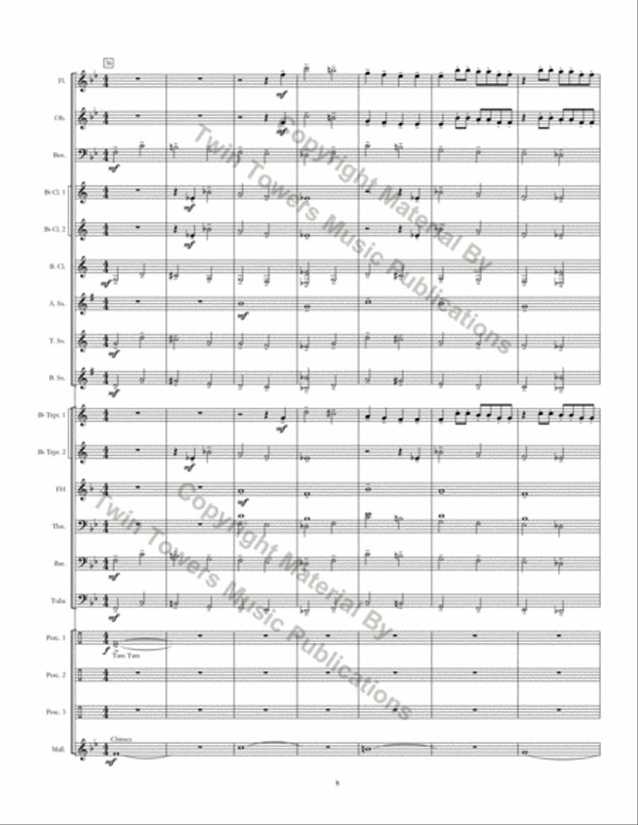 Running With Scissors Concert Band scores gallery preview page 9