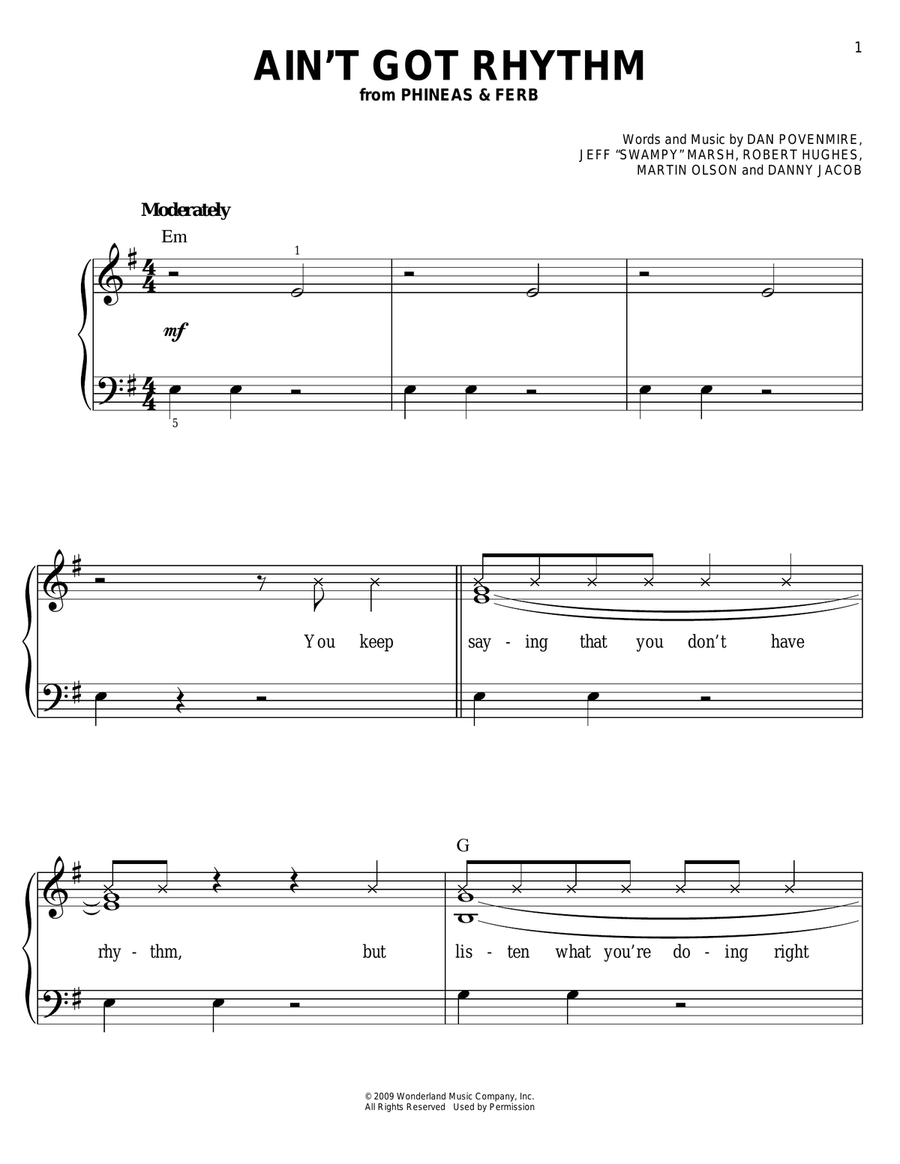 Ain't Got Rhythm