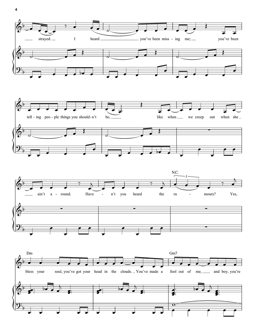 Rumour Has It Voice scores gallery preview page 4