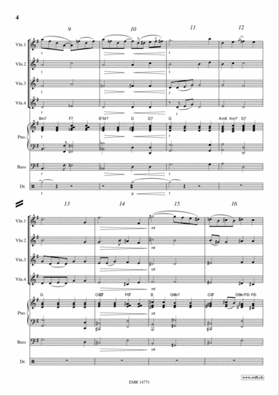 Bess, You Is My Woman Now Violin scores gallery preview page 4