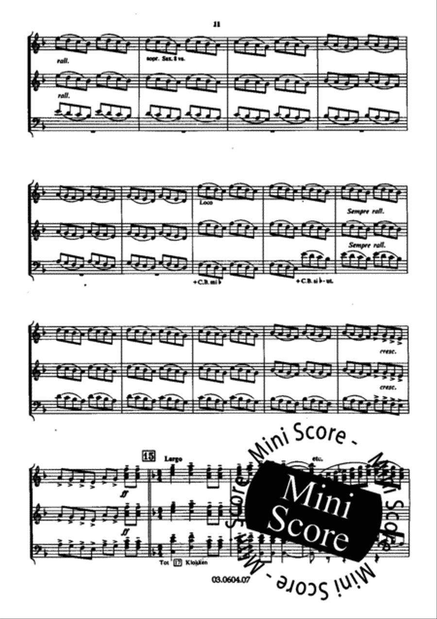 Ouverture 1812 (Solenelle) Concert Band scores gallery preview page 15