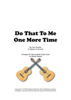 Book cover for Do That To Me One More Time
