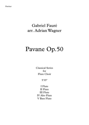 Pavane op.50 (Flute Choir) arr. Adrian Wagner
