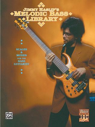 Book cover for Jimmy Haslip's Melodic Bass Library