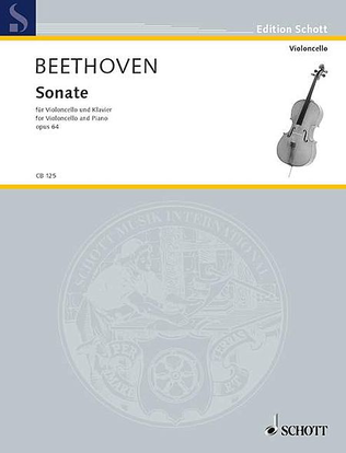 Book cover for Beethoven Sonata Op64 Vc Pft
