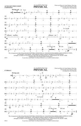 Physical: Auxiliary Percussion
