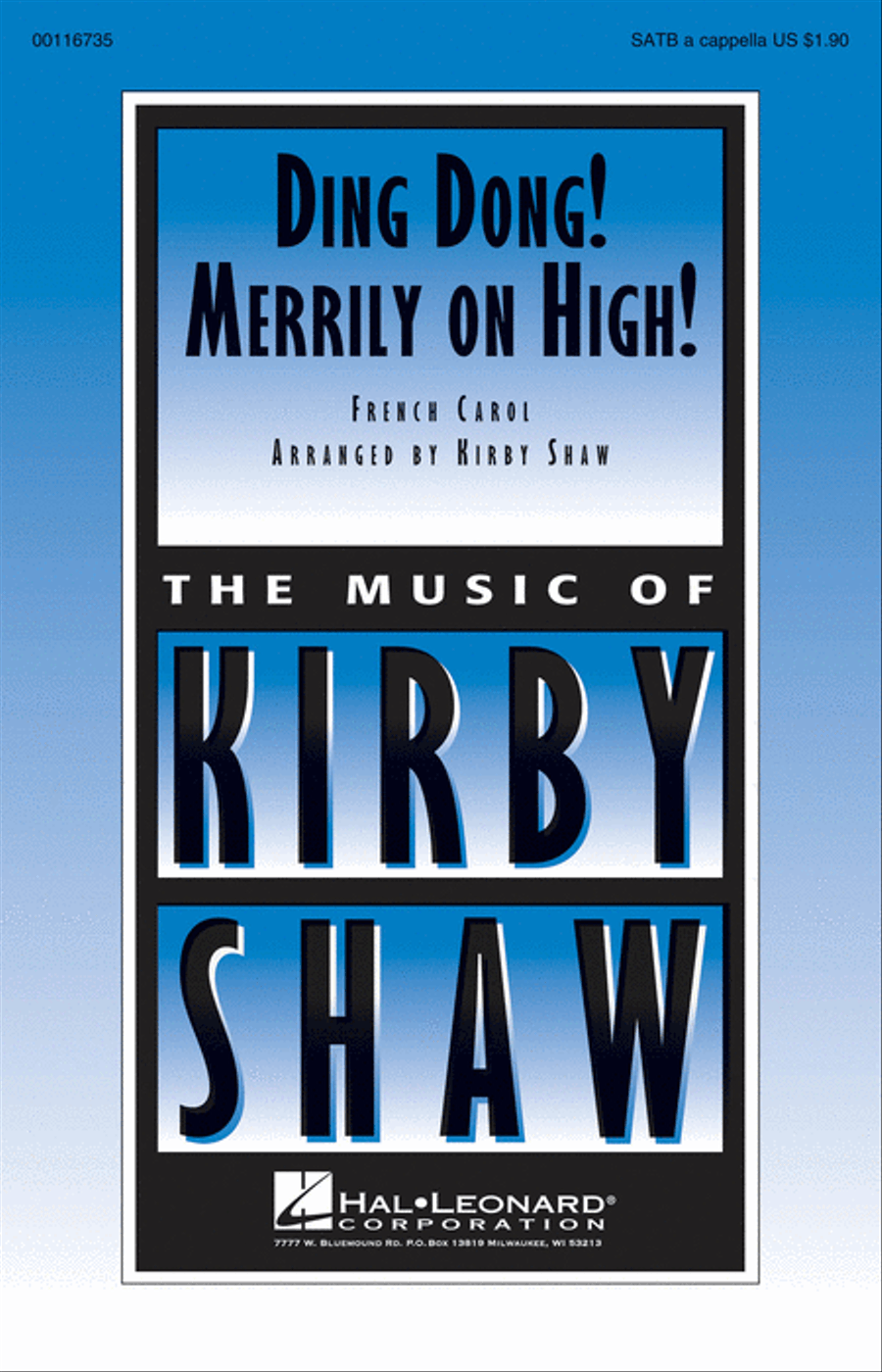 Ding Dong! Merrily on High! 4-Part scores gallery preview page 1