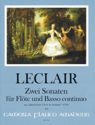 Book cover for 2 Sonatas Op. 2/2, Op. 4/7