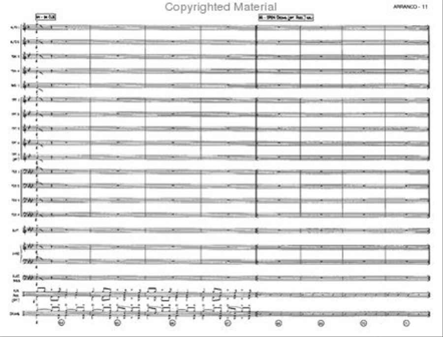 Arranco Jazz Ensemble scores gallery preview page 10