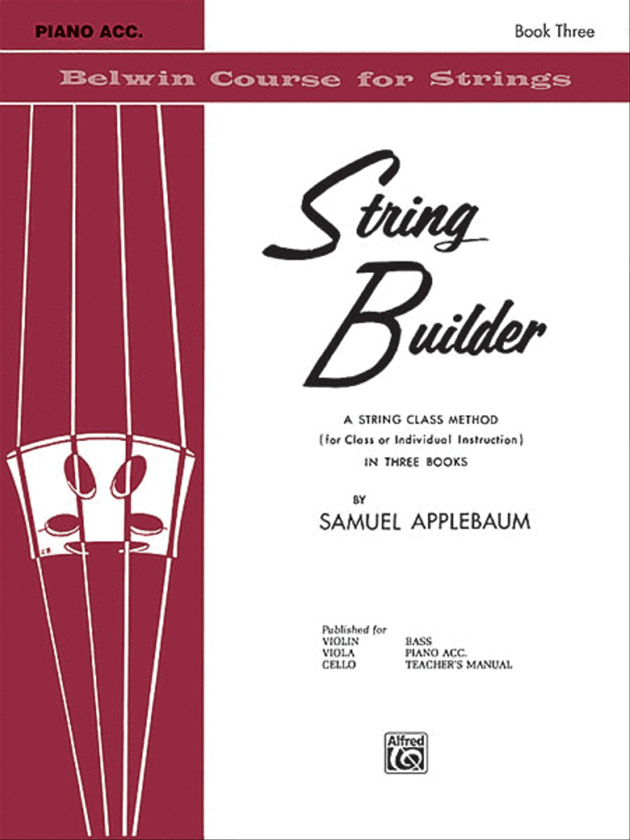 String Builder, Book 3 Chamber Orchestra scores gallery preview page 1