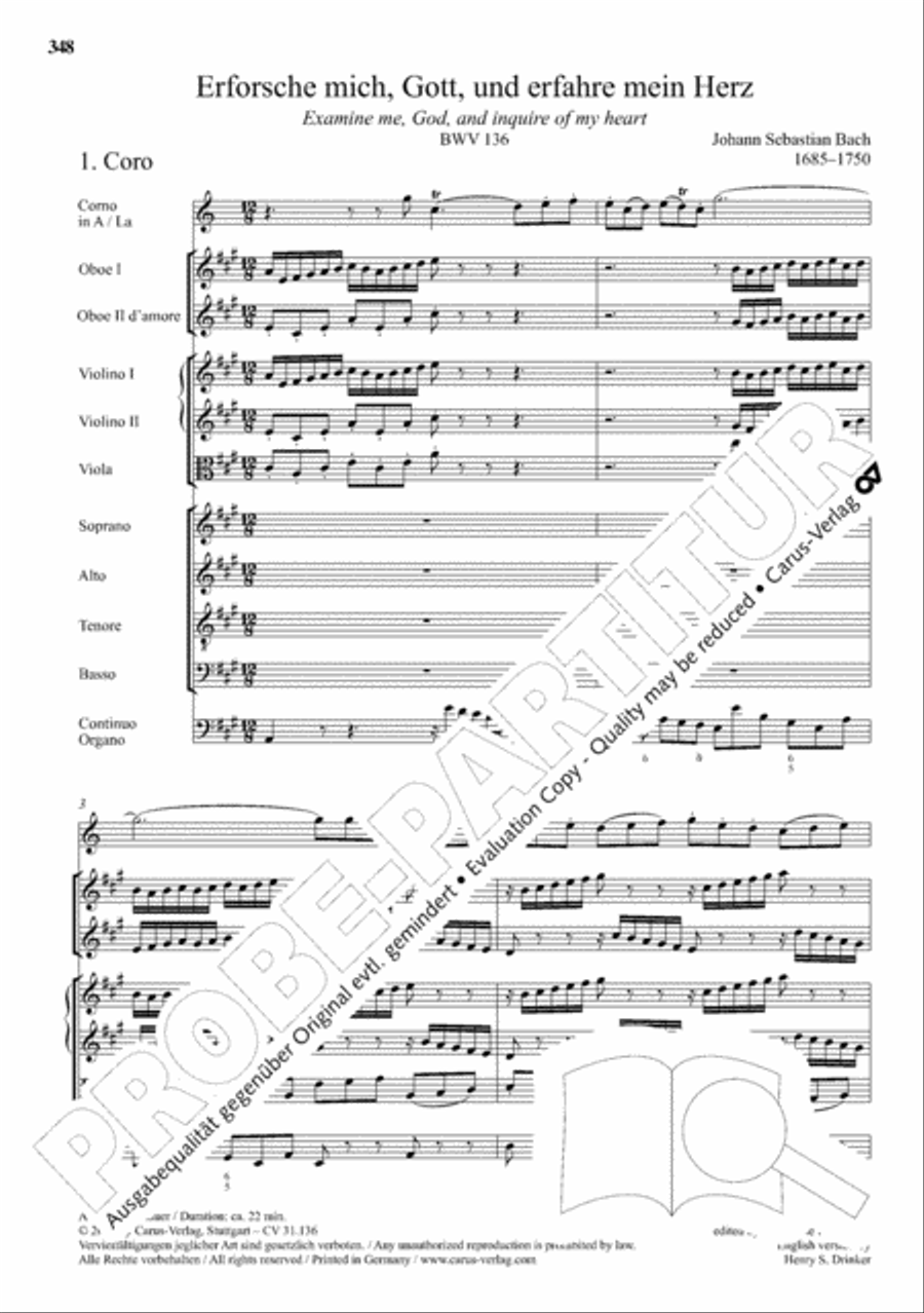 The Complete Sacred Vocal Works (Das geistliche Vokalwerk) Voice scores gallery preview page 349
