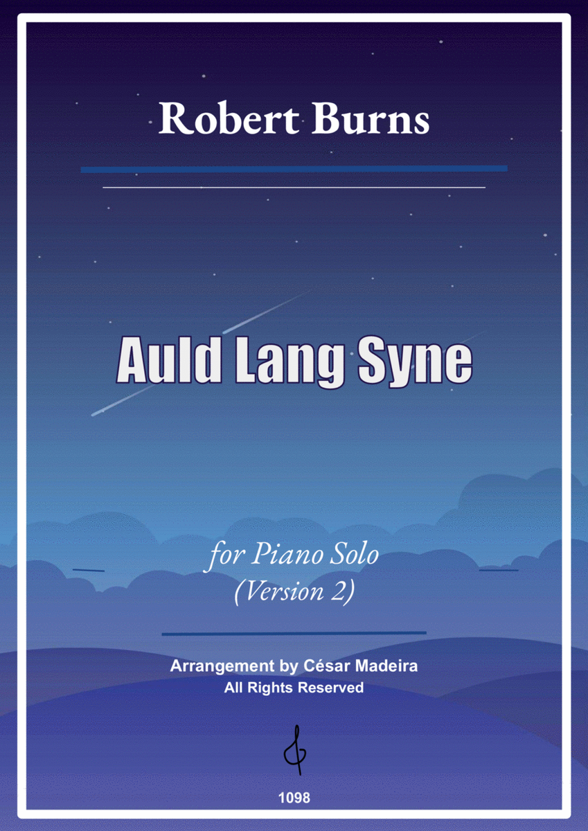 Auld Lang Syne - Piano Solo (Full Score) image number null
