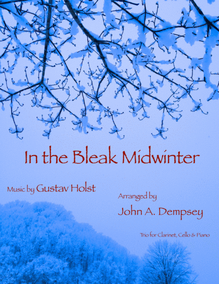 In the Bleak Midwinter (Trio for Clarinet, Cello and Piano) image number null