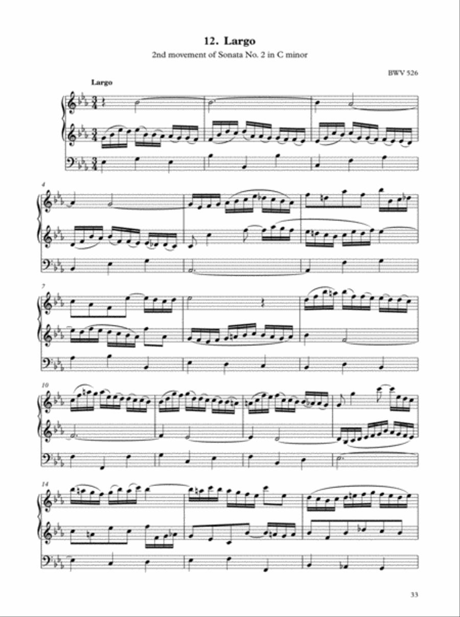 Oxford Bach Books for Organ: Manuals and Pedals, Book 2 Organ scores gallery preview page 6