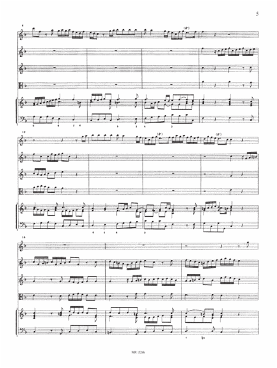 Sonata No. 1 in F Orchestra scores gallery preview page 3