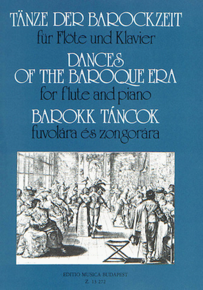 Book cover for Dances of the Baroque Era
