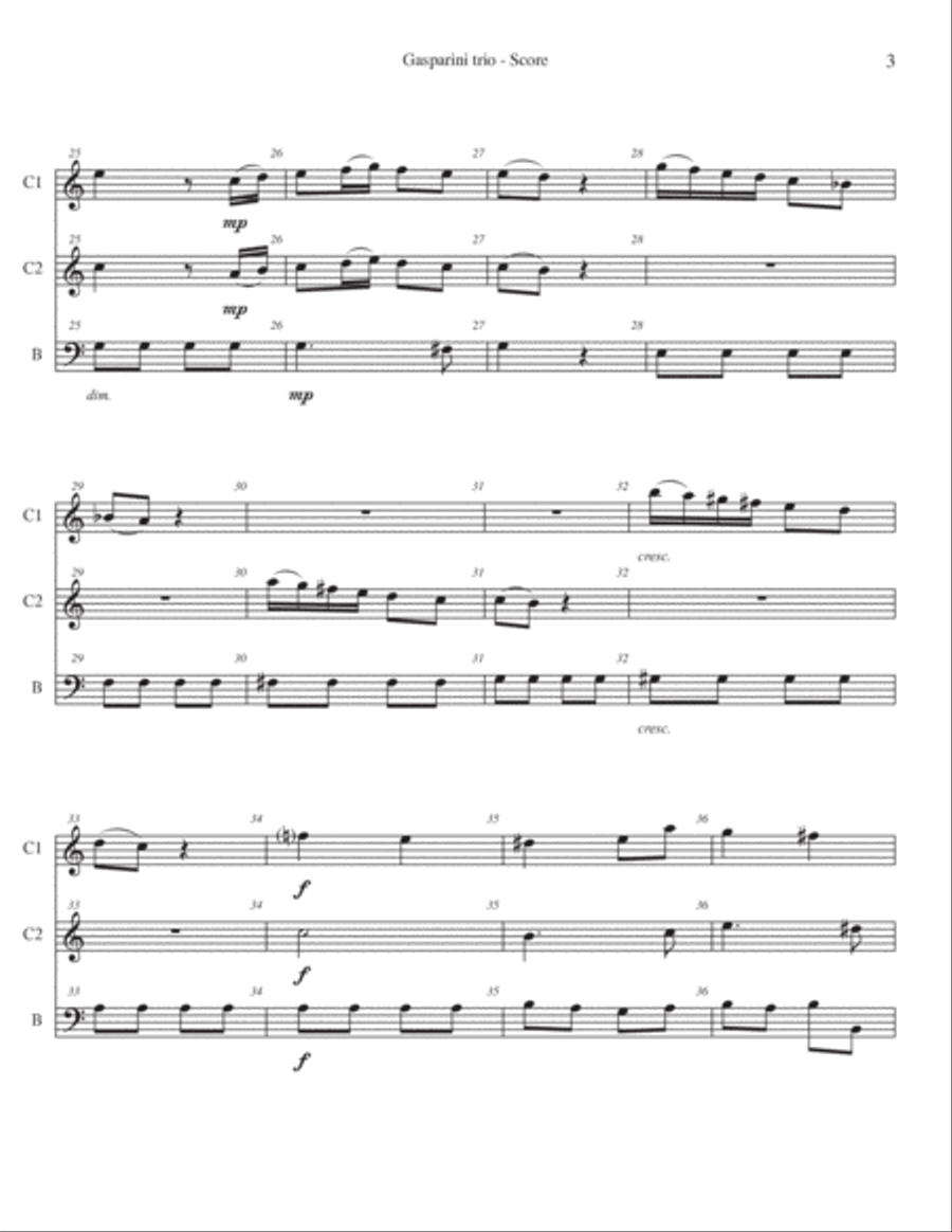 Two Sonatas Two Sonatas Small Ensemble scores gallery preview page 3