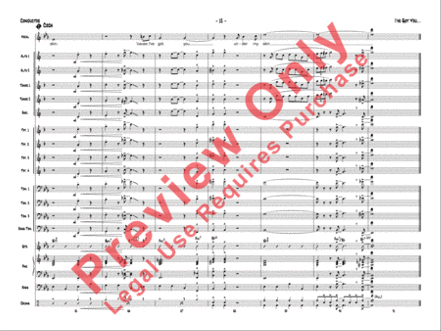 I've Got You Under My Skin Jazz Ensemble scores gallery preview page 15