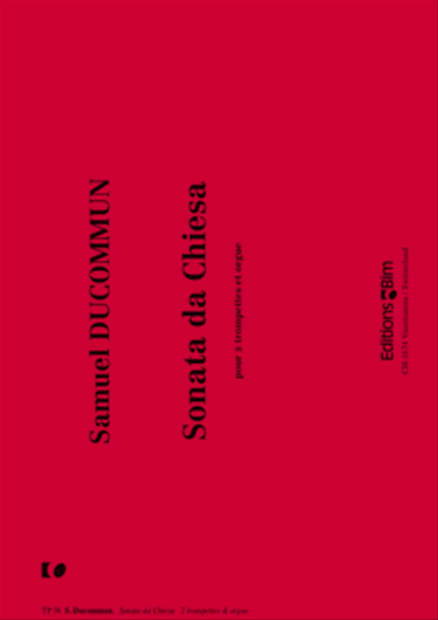 Sonata da Chiesa Sonata da Chiesa Trumpet Duet scores gallery preview page 1