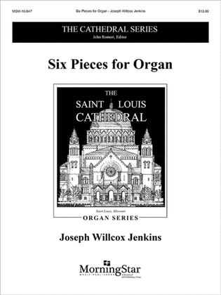 Book cover for Six Pieces for Organ, Volume 1