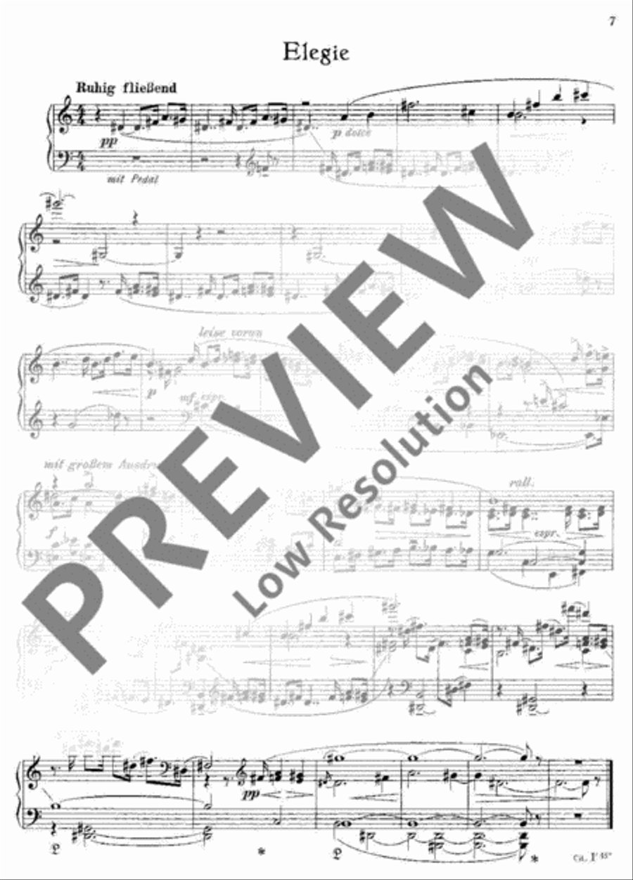 Tessiner Piano book Piano Solo scores gallery preview page 8