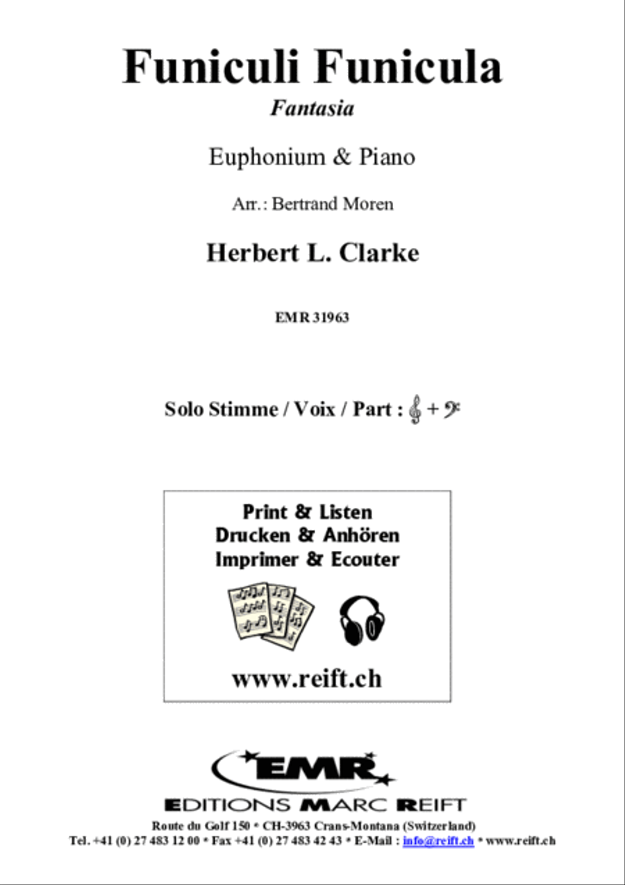 Funiculi Funicula Euphonium scores gallery preview page 2