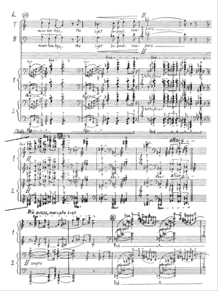 The Incomprehensible Light TTBB scores gallery preview page 22