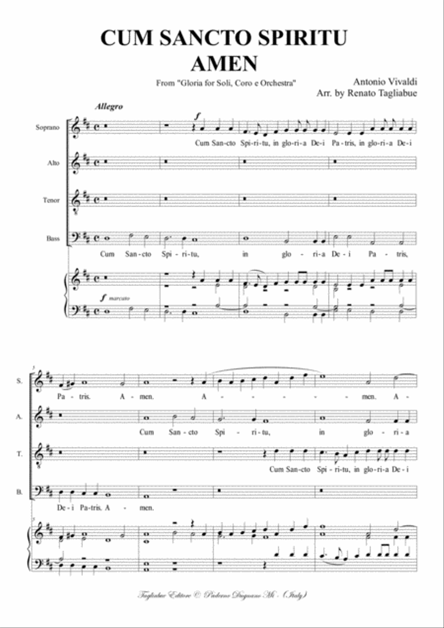 CUM SANCTO SPIRITU - AMEN - From 