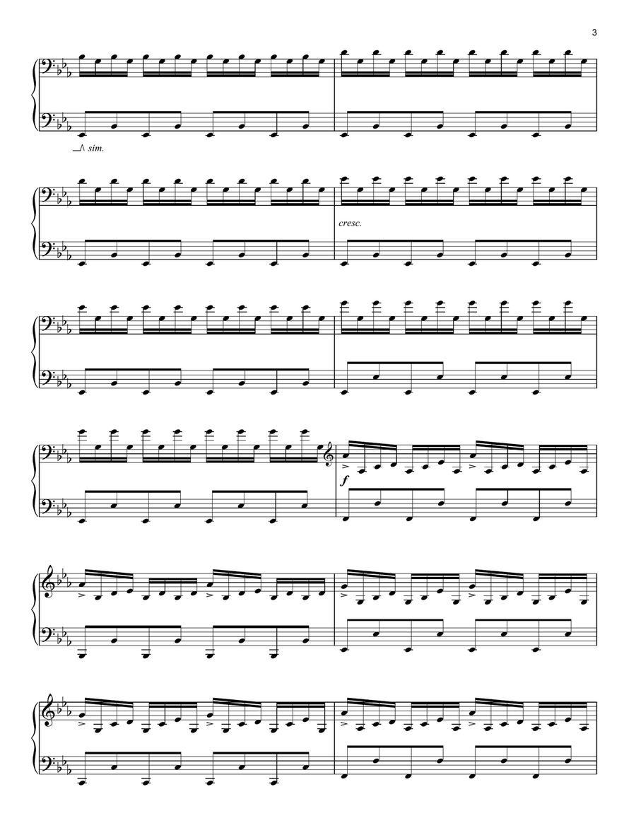 Norðragøta Piano Solo scores gallery preview page 3