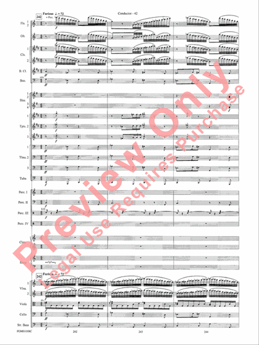 Harry Potter Symphonic Suite Full Orchestra scores gallery preview page 45