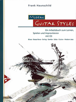 Book cover for Modern Guitar Styles
