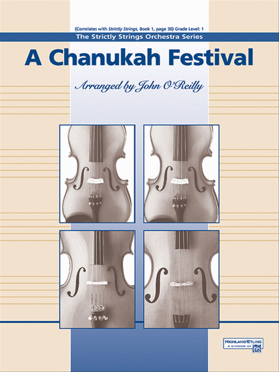 A Chanukah Festival String Orchestra scores gallery preview page 1
